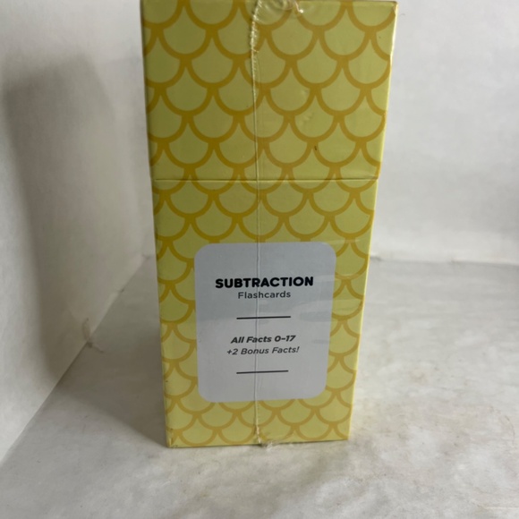 Think Tank Scholar- Subtraction (173 Flash cards) Educational Math Practice NEW - Picture 2 of 6